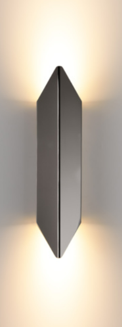Chival Wall Up/Down 292 2x LED 2700K Trailing Edge DI Black Chrome