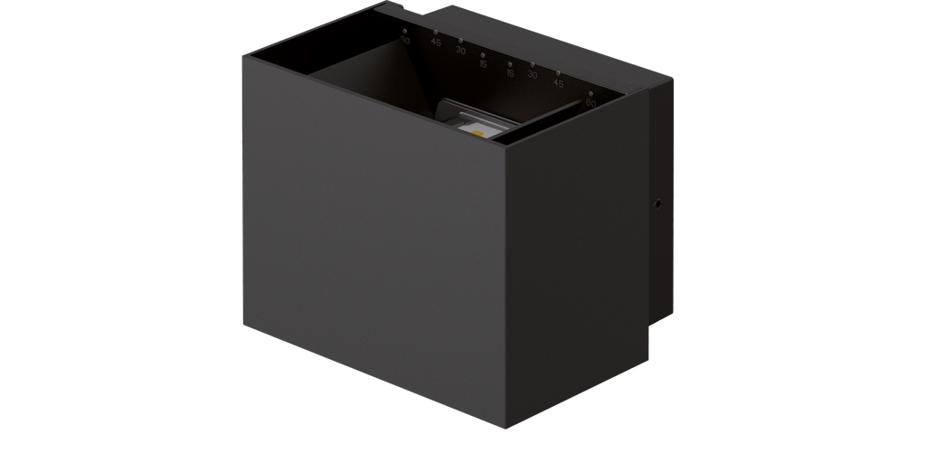 SPEQTRIS Applique murale UMEA 10W - 3000K - finition noir