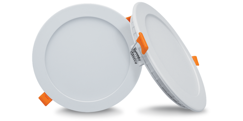 Downlight SNOW 12 watts alimentation intégrée - BLANC NATUREL - 975 l