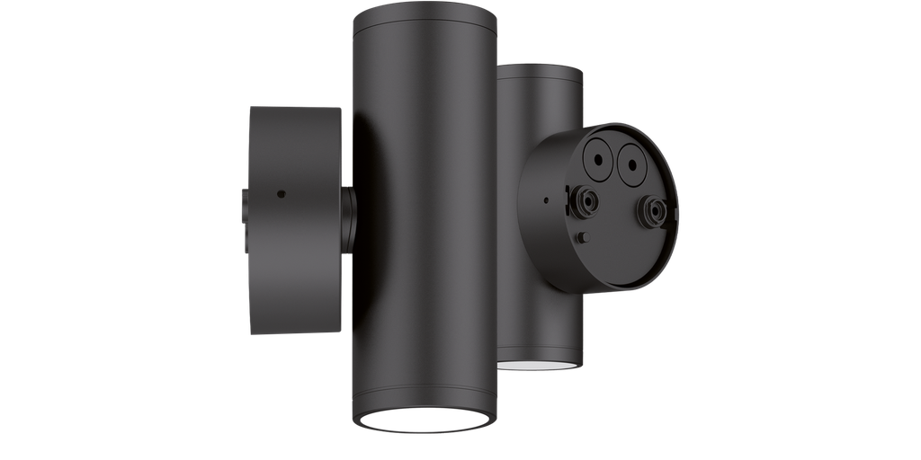SPEQTRIS Applique murale SOLNA 20W - 4000K - finition noir