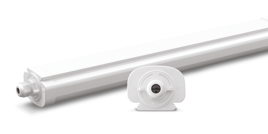 Etanche OSLO EMERGENCY 50W 130 lm/W 150cm câble trav 4000K sensor HF