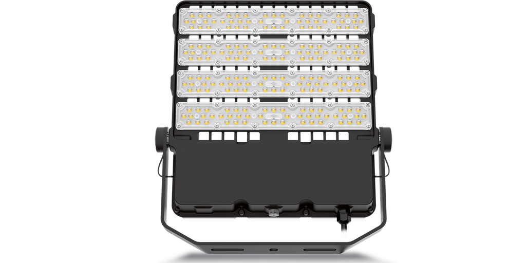 Projecteur «PW» 400 watts, IP66, 120 lm/w, éclairage 90°, driver Mean