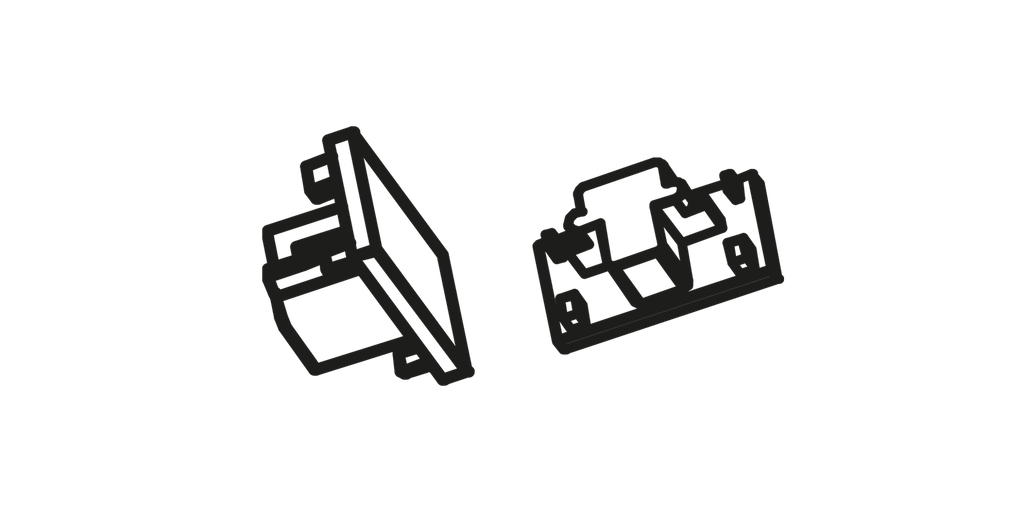 Embout de finition pour rail de Tracklight 3 phases