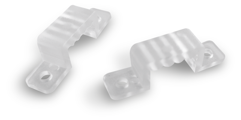 Clips de Fixation pour Ruban EVENT 10W/m / Kit de 10 pièces