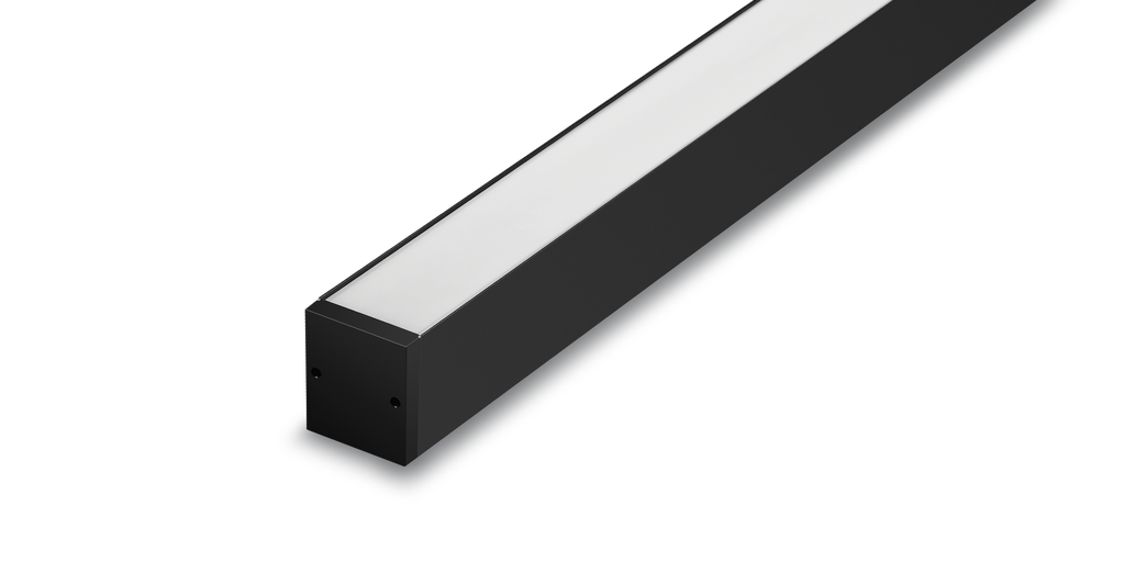 Linéaire EVOLINK 18W 60cm, Connecteurs & kit susp inclus, CCT Noir