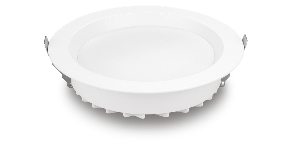Downlight HORUS 25W 6 CCT changing IP54 Blanc