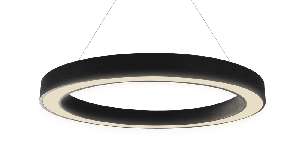 SATURNE LARGE, 72 watts, dimmable Dali, Ø900mm, finition blanc