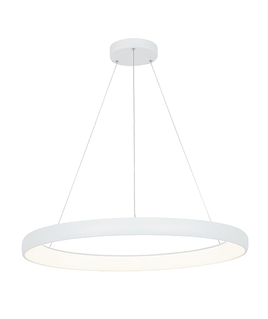 PENDANT LIGHT 60W 3000K ALUMINUM & ACRYLIC SANDY WHITE