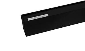 Module electrifie 120cm noir mat