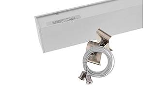 Module electrifie 120cm blanc mat
