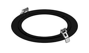 BAGUE DE FINITION 250mm Noir