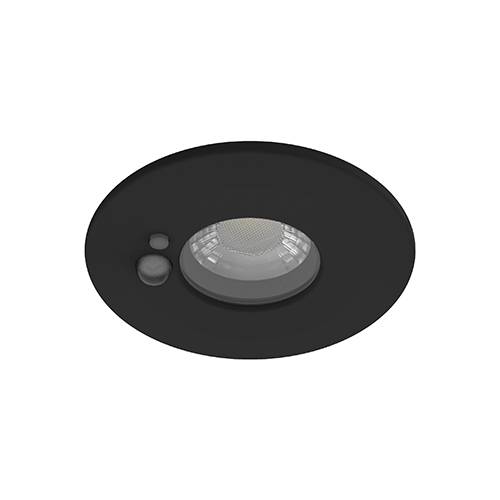 Kory r sensor 6w 775lm 60° IP65 noir mat