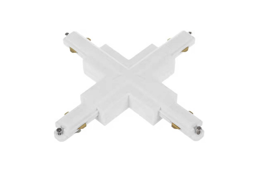 Connexion en croix blanc