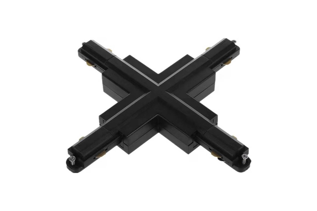 Connexion en croix noir