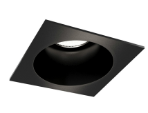 VALENCE  Spot Encastré Noir structuré Ressorts GU10 Max 50W
