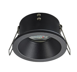BEAUFORT Spot Encastré Noir structuré AC230V GU10 IP65