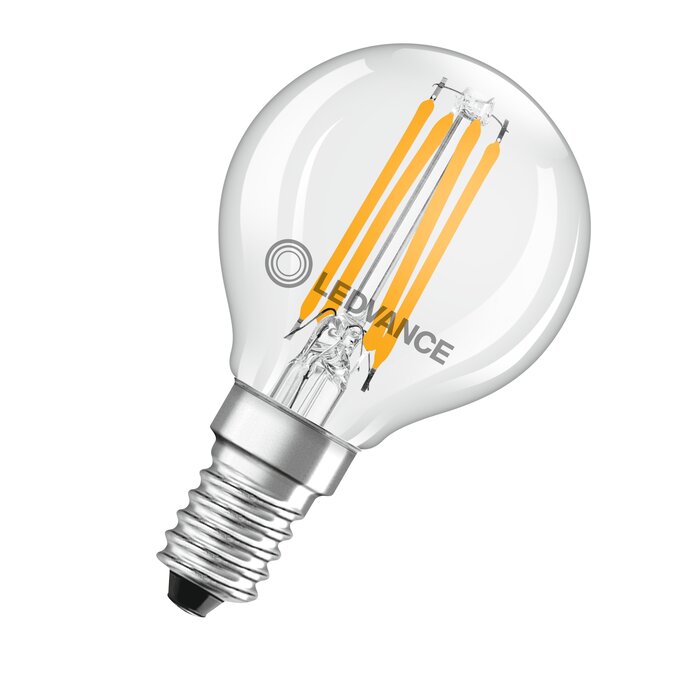 LED Classic P 40 Filament P 4W 827 Clear E14