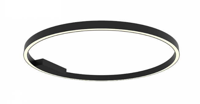 CEILING LIGHT 50W  3000K ALUMINIUM-ACRYLIC BLACK