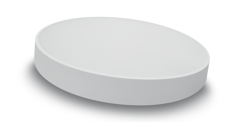 SATURNE PLEIN Ø600mm 50W CCT changing finition blanc