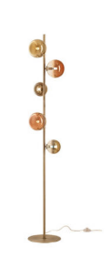 ROY LAMP 5X10W G9 MATT BRASS/GOLD+COFFEE IP20 (4.1.1)
