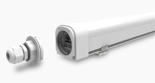 Étanche DELHI 50W, 130 lm/W, 150cm, CCT changeant