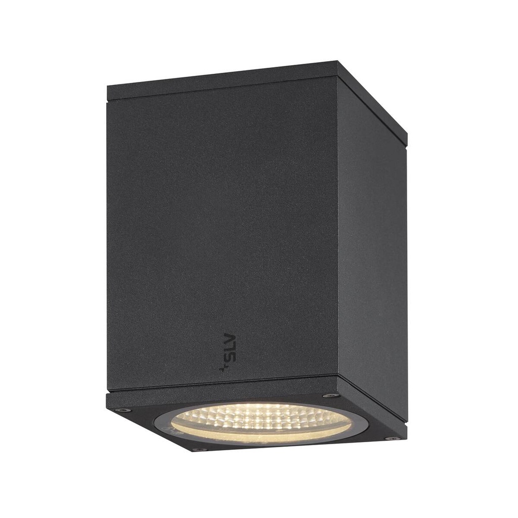 ENOLA SQUARE S, plafonnier apparent LED outdoor, anthracite