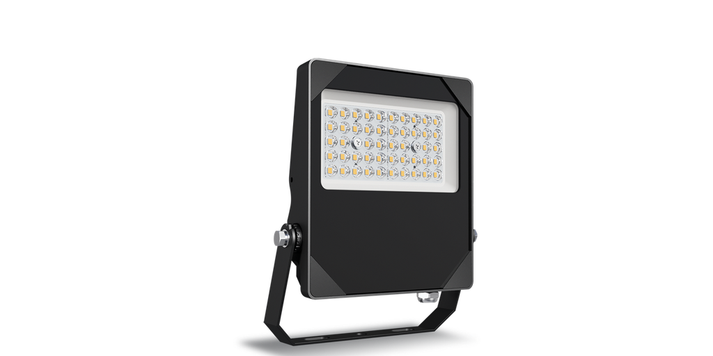 Projecteur LUIZA 2, 30W IP66 IK08 150lm/W 110° 4000K Noir