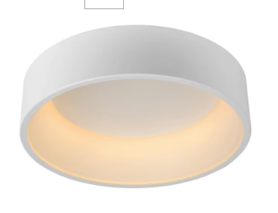 TALOWE L. Plafonnier-Blanc-Ø45,5-LED Dimm.-30W