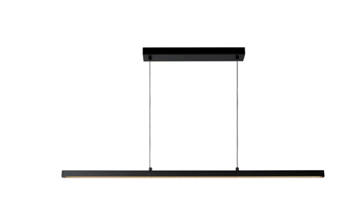 SIGMA Suspension-Noir-LED Dimm.-36W-2700K-Métal