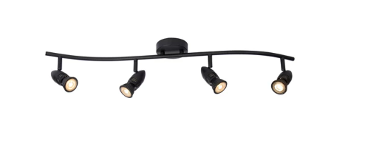 CARO - Spot plafond - 4xGU10 - Noir