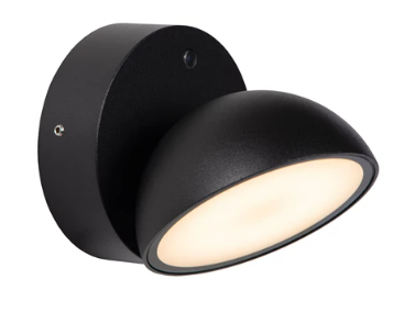 FINN Applique mur. Extér.-Noir-LED-12W-3000K-IP54