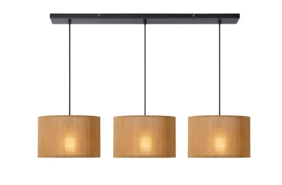 MAGIUS Suspension-Nature.-3xE27-40W-Bambou