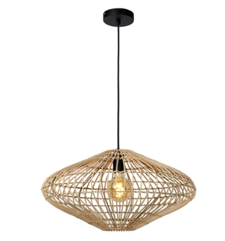 MAGALI Suspension-Nature.-Ø56-1xE27-40W-Rotin