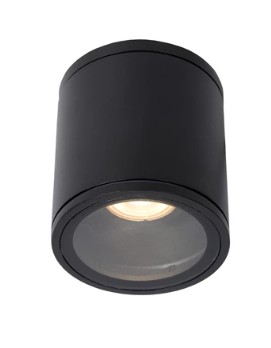 AVEN Spot plafond SdBain-Noir-1xGU10-50W-IP65