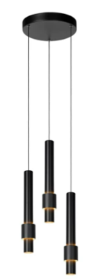 MARGARY Suspension-Noir-Ø28-LED Dimm.-4W-2700K