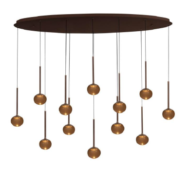 CALINA Suspension-Café-LED Dimm.-7W-2200K/3300K