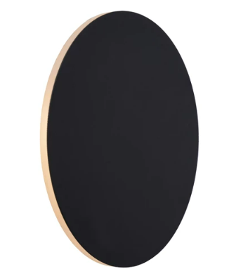 EKLYPS L. Applique mur.-Noir-Ø25-LED-9W-3000K