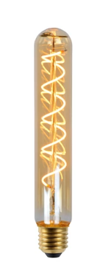 T32 Amp. Fil.-Ambre--LED Dimm.-1xE27-4,9W-2200K