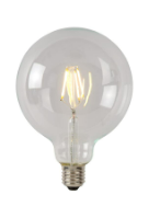 G125 Cla. Amp. Fil.-Transp.--LED Dimm.-1xE27-7W