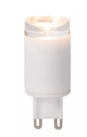 G9 Amp. led-Blanc--LED Dimm.-1xG9-3W-2700K