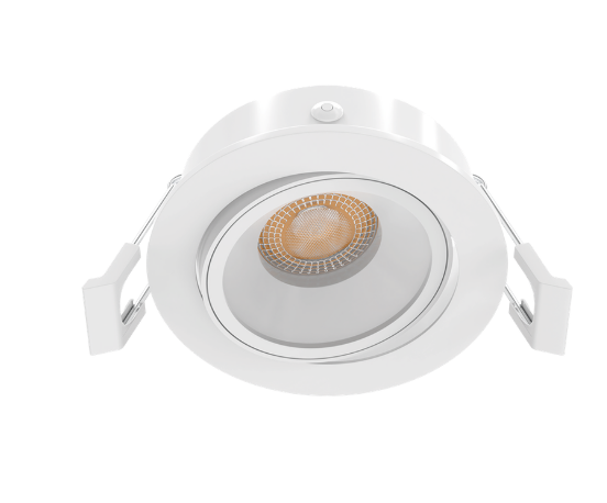 VERO (Blanc structuré, Fixation ressorts)