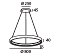 INDIO (Noir structuré, 60W)