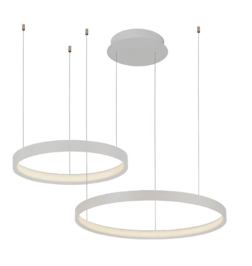 INDIO double (Blanc structuré)