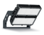 Goliath 1200W -140 lm/W - CCT5000K - Optique F04003X - Dali // PROJECTEUR GOLIATH 1200W SPEQTRIS SPORT. Puissance 1200W, Flux lumineux 168 000 Lumens - Driver flicker free, 140 lumens/watt, CRI 80, Voltage 230V, Température de fonctionnement -20° à 40°C, Maintien du Flux lumineux L80B20 - 197 000h, Support de fixation avec réglage de l'angle, Normes CE / ROHS, IP66, IK10, Protection surtension 10KV, Driver Dali.