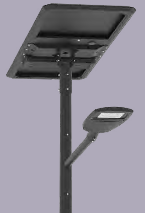 [SSLXPRO 9K 235 Wc]   Module solaire Monocristallin Technologie TOP CON : 235 Wc orientable à 360° incliné à 30 degrés /  Batterie LIFEPO4 : 922 Wh / Système intelligent de gestion D4I / Nœud Zhagha D4I de gestion à Distance / Decteur de présence Zhaga D4I en option fixation sous le luminaire / 1 luminaire   