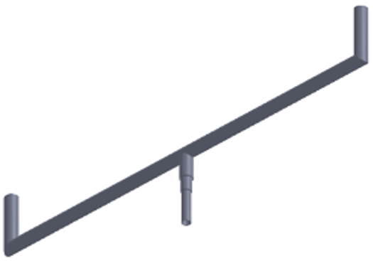 Double Sailli de 1m pose en top de mât pour AOSPRO DUAL 6K THERMOLAQUE