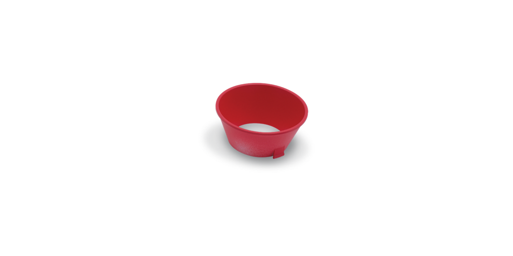 RÉFLECTEUR ROND ROUGE POUR DOWNLIGHT GASPARD 7W
