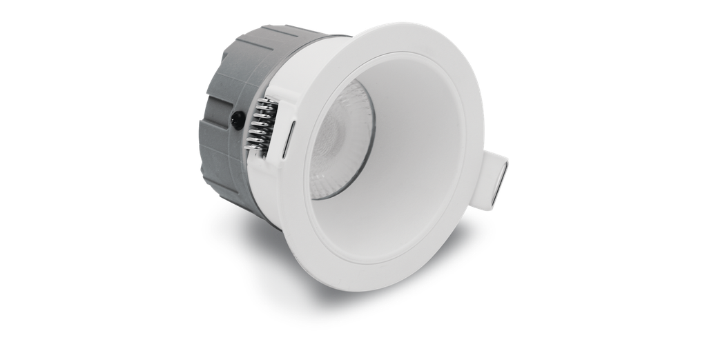 DOWNLIGHT GASPARD 7W CCT À COLLERETTE & RÉFLECTEUR INTERCHANGEABLES