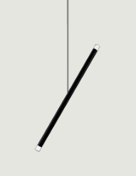 A-TUBE NANO DUO SUSPENSION / Matte Black 2700K 220-240V