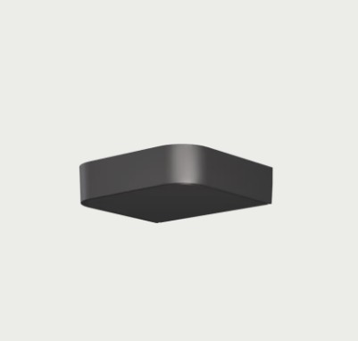 SHIFT SMALL WALL Triac / Noir Mat 3000K 220-240V